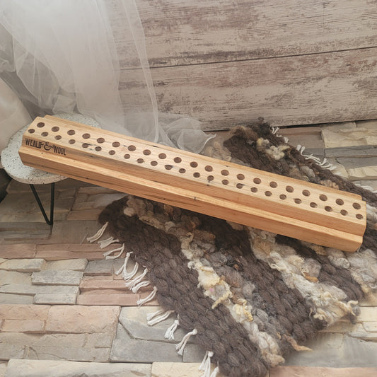 24" 2 Row Ambrosia Maple Peg Loom - 25-197