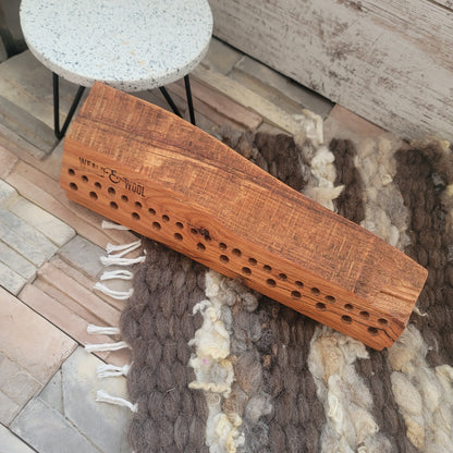14" 2 Row Peg Loom - Live Edge - Black Locust - 25-186