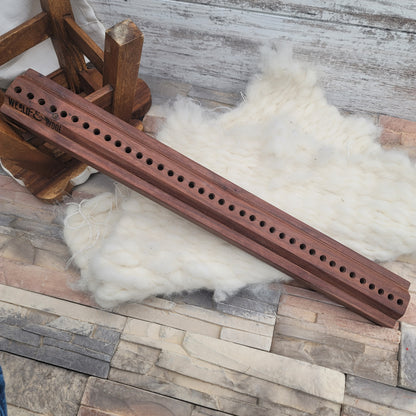 24" Dainty Lady Peg Loom - Black Walnut -24-075
