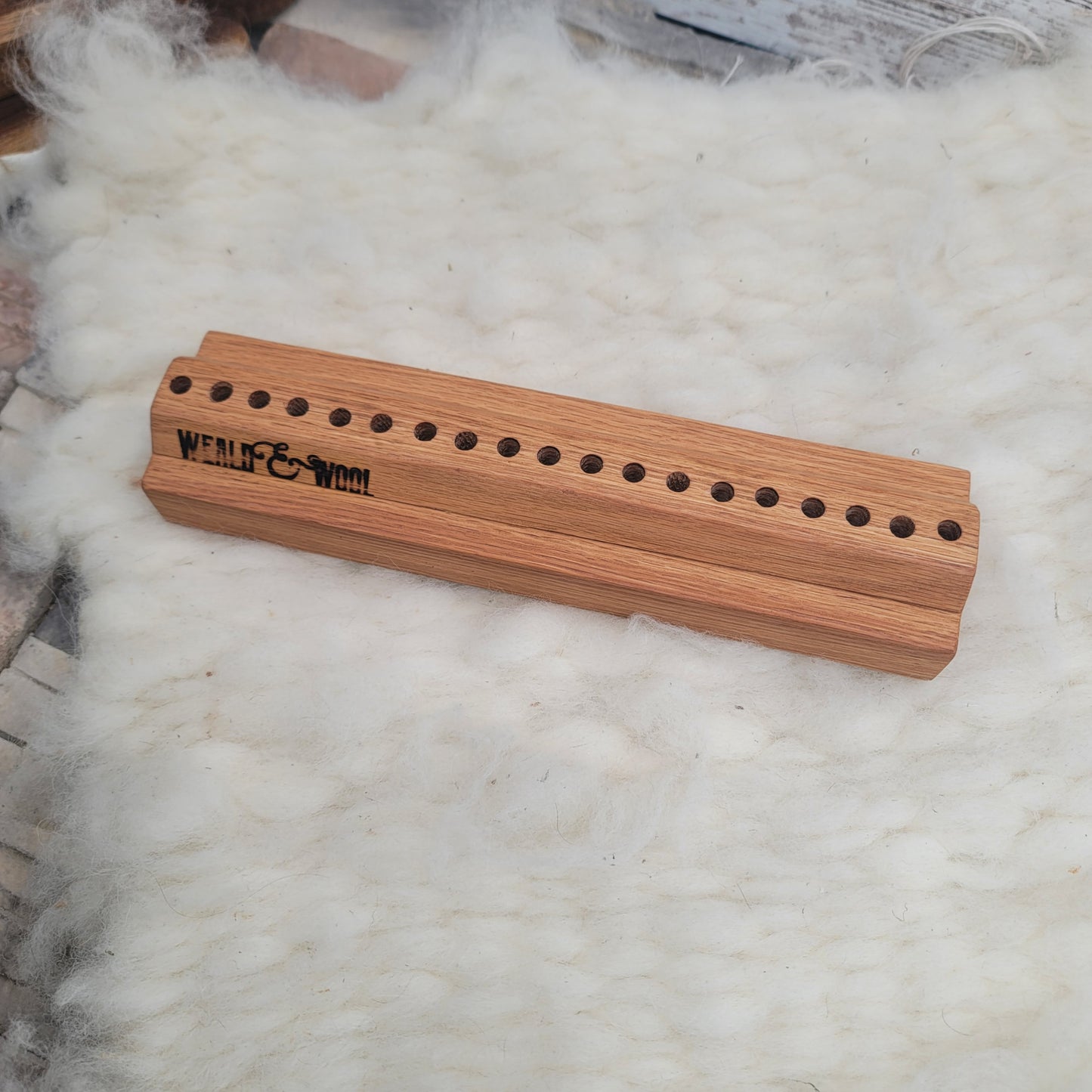 12" Dainty Lady Peg Loom - White Oak - 25-132