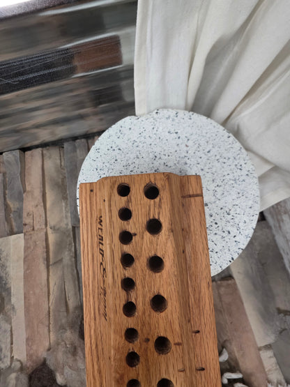 36" 2 Row Goldilocks Peg Loom - Red Oak - 25-278