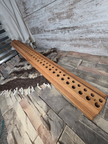 36" 2 Row Goldilocks Peg Loom - Red Oak - 25-278