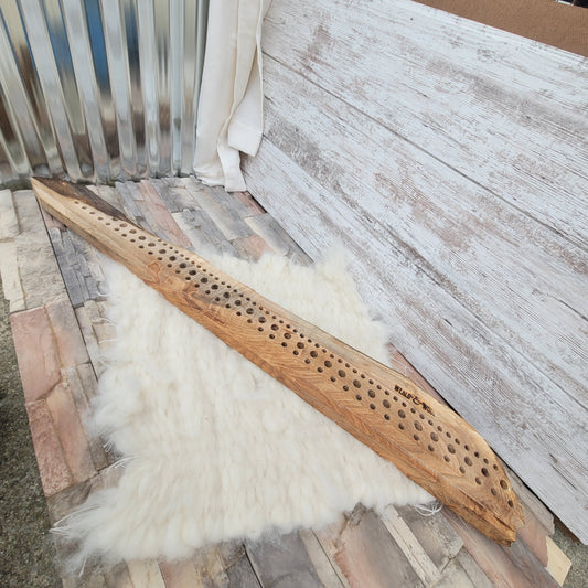 39" Ambrosia Maple Live Edge Goldilocks Peg Loom - 25-114