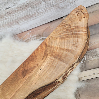 39" Ambrosia Maple Live Edge Goldilocks Peg Loom - 25-114