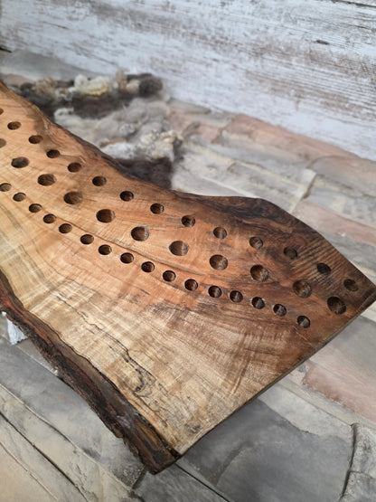 35" Goldilocks Peg Loom - Curved Ambrosia Maple - 25-223