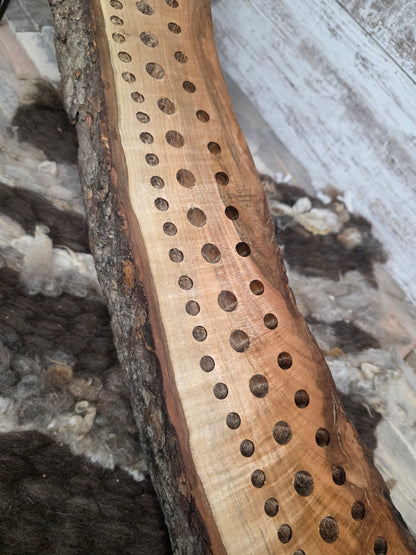 35" Goldilocks Peg Loom - Curved Ambrosia Maple - 25-223