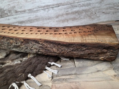 35" Goldilocks Peg Loom - Curved Ambrosia Maple - 25-223