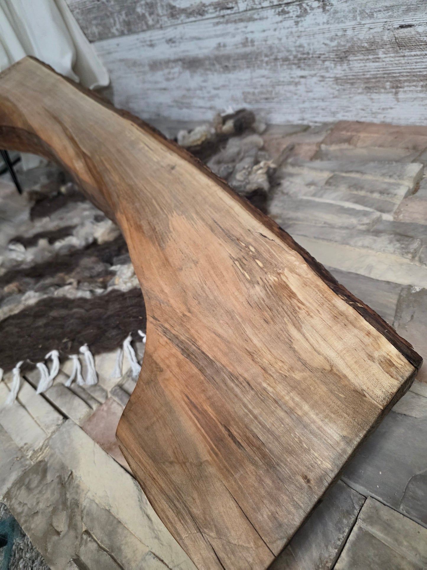 35" Goldilocks Peg Loom - Curved Ambrosia Maple - 25-223