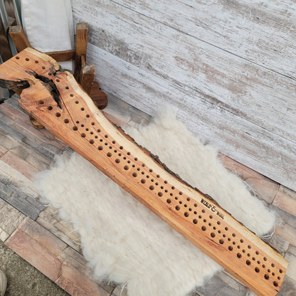 37" Goldilocks Peg Loom - Live Edge - Black Locust - 25-102