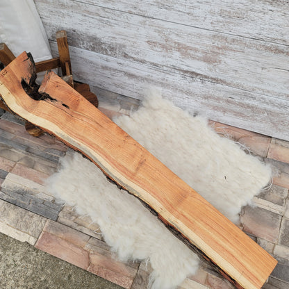 37" Goldilocks Peg Loom - Live Edge - Black Locust - 25-102