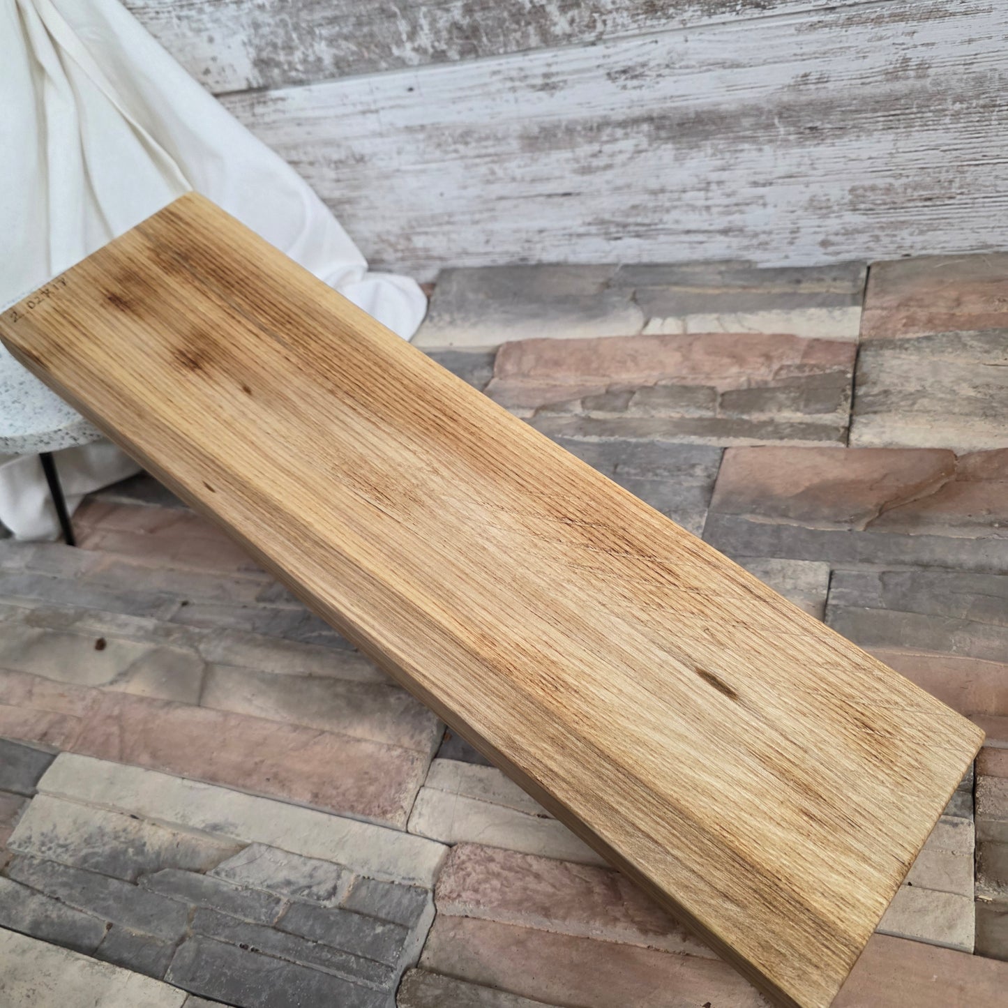 19" Live Edge Hackberry Goldilocks Peg Loom