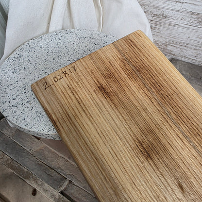 19" Live Edge Hackberry Goldilocks Peg Loom