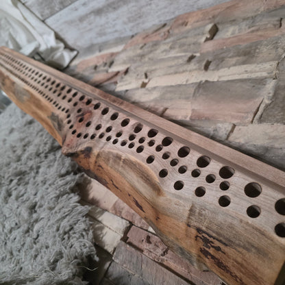 48" Live Edge Maple Goldilocks Peg Loom