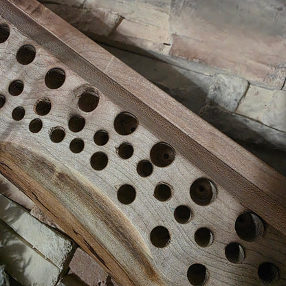 48" Live Edge Maple Goldilocks Peg Loom