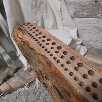 48" Live Edge Maple Goldilocks Peg Loom