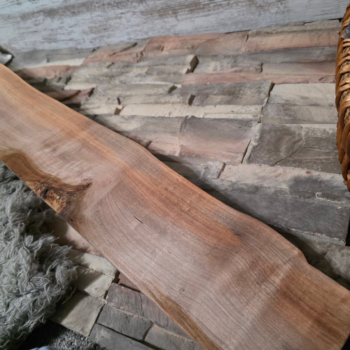 48" Live Edge Maple Goldilocks Peg Loom