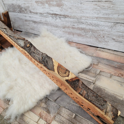 48" Goldilocks Peg Loom - Black Locust - Live Edge - 25-063