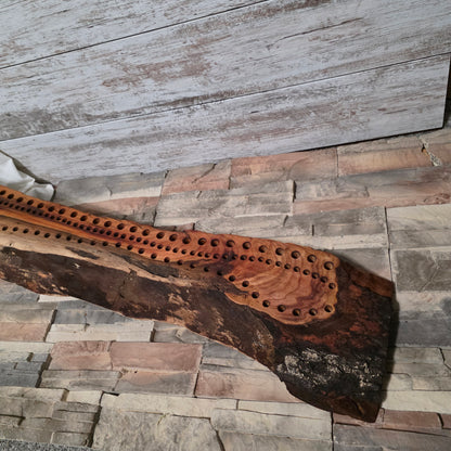 38" Live Edge Cherry Goldilocks Peg Loom