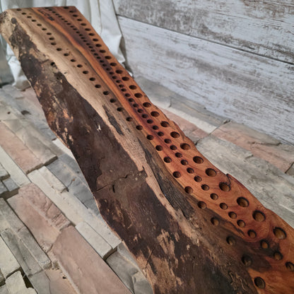 38" Live Edge Cherry Goldilocks Peg Loom