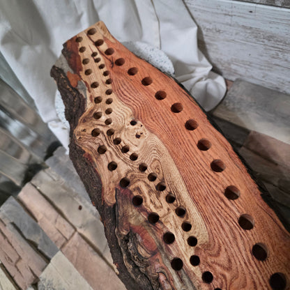46" Live Edge Locust Goldilocks Peg Loom