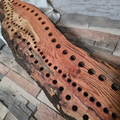 46" Live Edge Locust Goldilocks Peg Loom