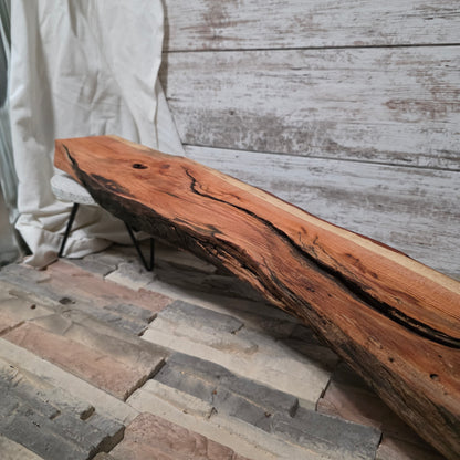 46" Live Edge Locust Goldilocks Peg Loom
