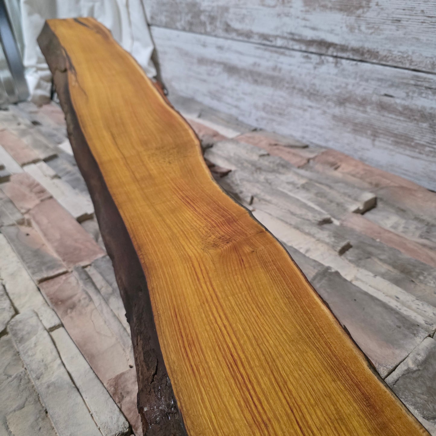 44" Live Edge Osage Orange Goldilocks Peg Loom