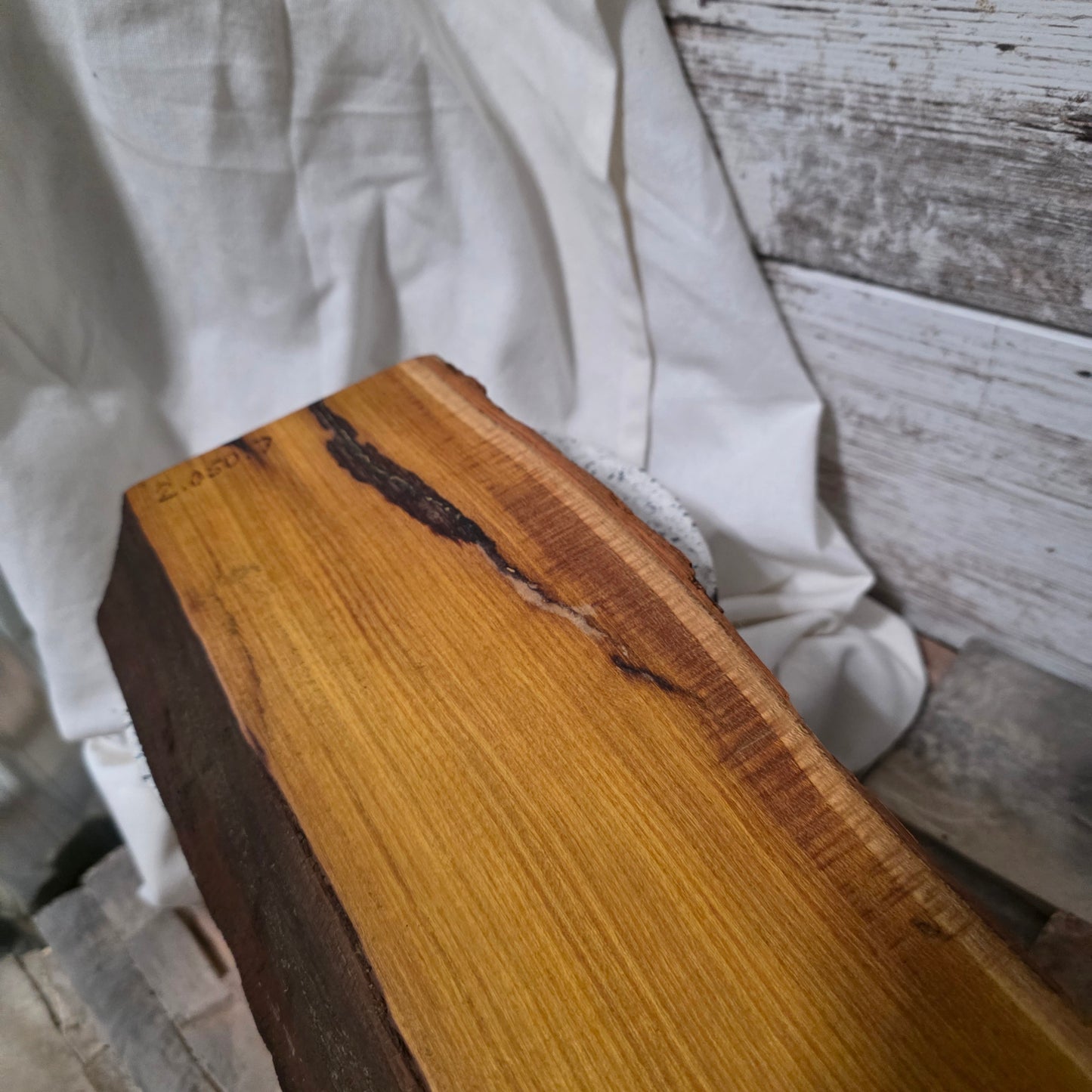 44" Live Edge Osage Orange Goldilocks Peg Loom