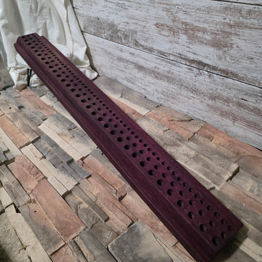 36" Purpleheart Goldilocks Peg Loom
