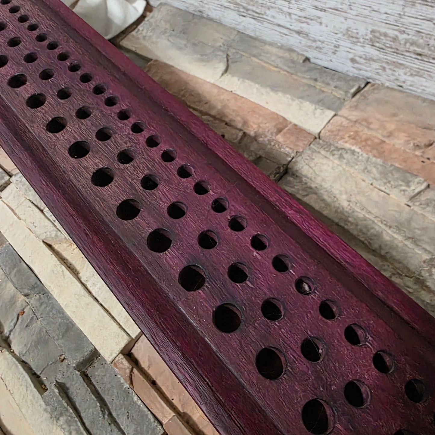 36" Purpleheart Goldilocks Peg Loom