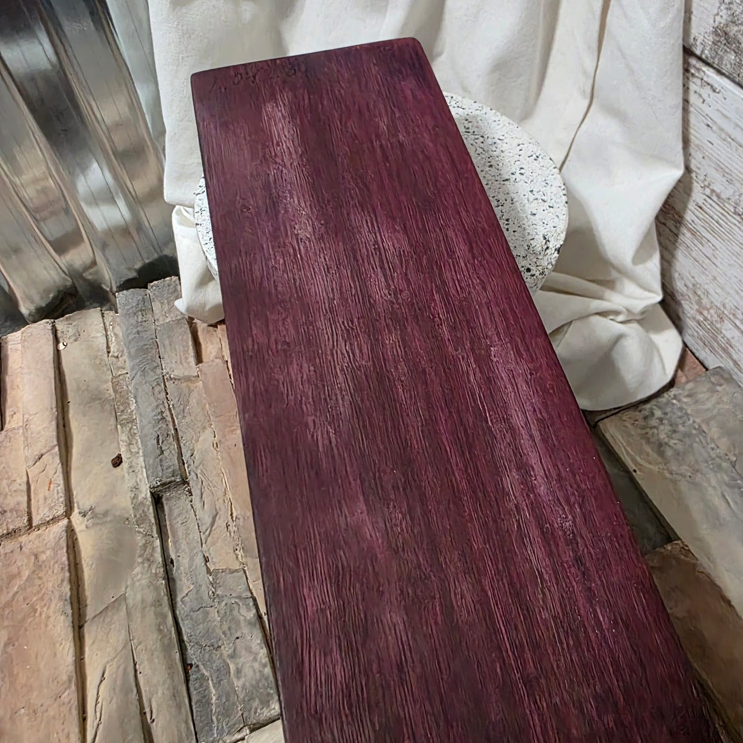 36" Purpleheart Goldilocks Peg Loom