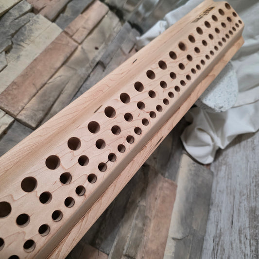 36" Quilted Maple Goldilocks Peg Loom
