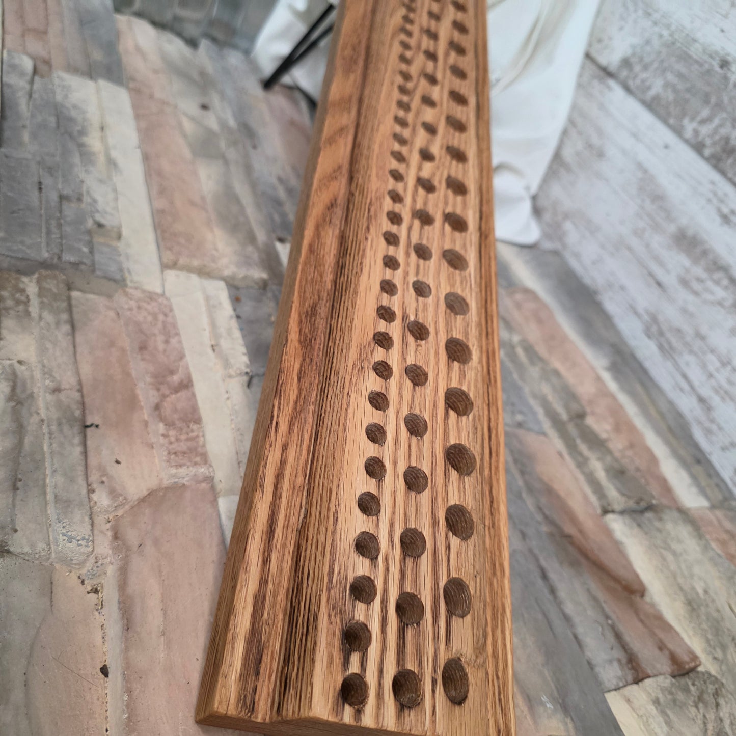 24" Red Oak Goldilocks Peg Loom