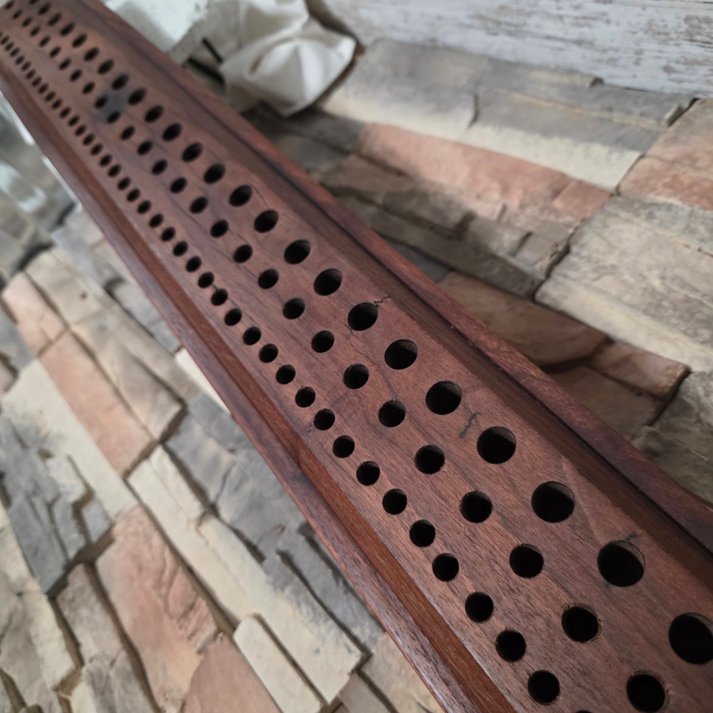 39" Walnut Goldilocks Peg Loom