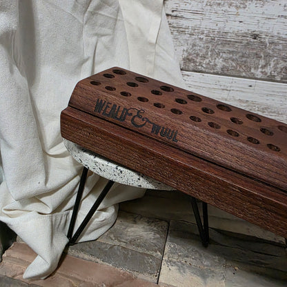 39" Walnut Goldilocks Peg Loom