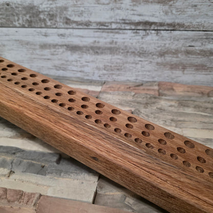 36" Reclaimed Barnwood White Tiger Oak Goldilocks Peg Loom