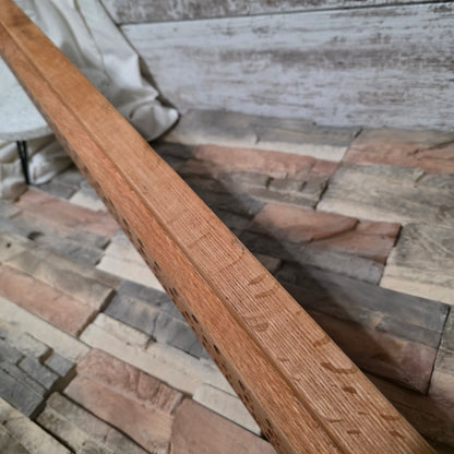 36" Reclaimed Barnwood White Tiger Oak Goldilocks Peg Loom