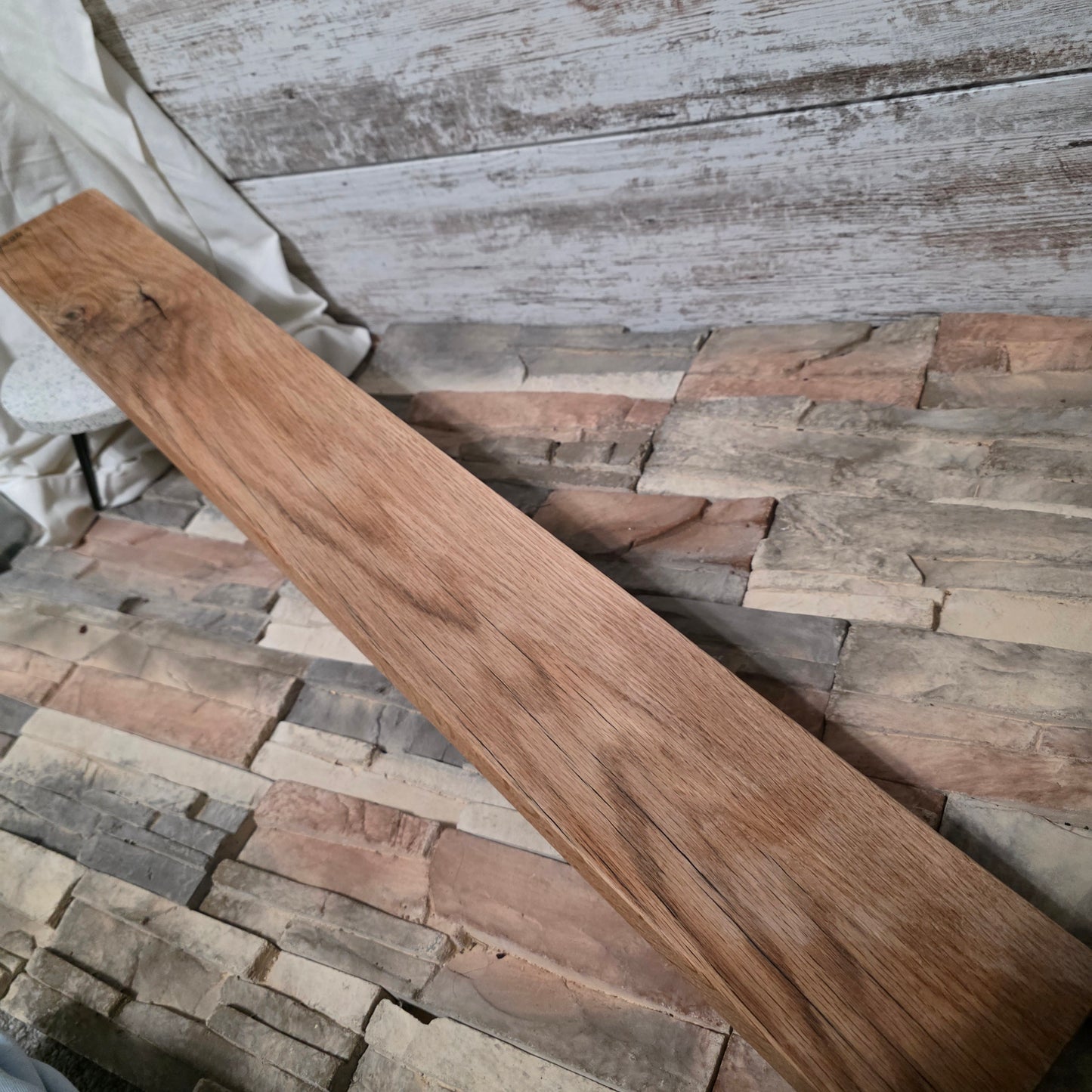 36" Reclaimed Barnwood White Tiger Oak Goldilocks Peg Loom