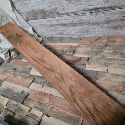 36" Reclaimed Barnwood White Tiger Oak Goldilocks Peg Loom