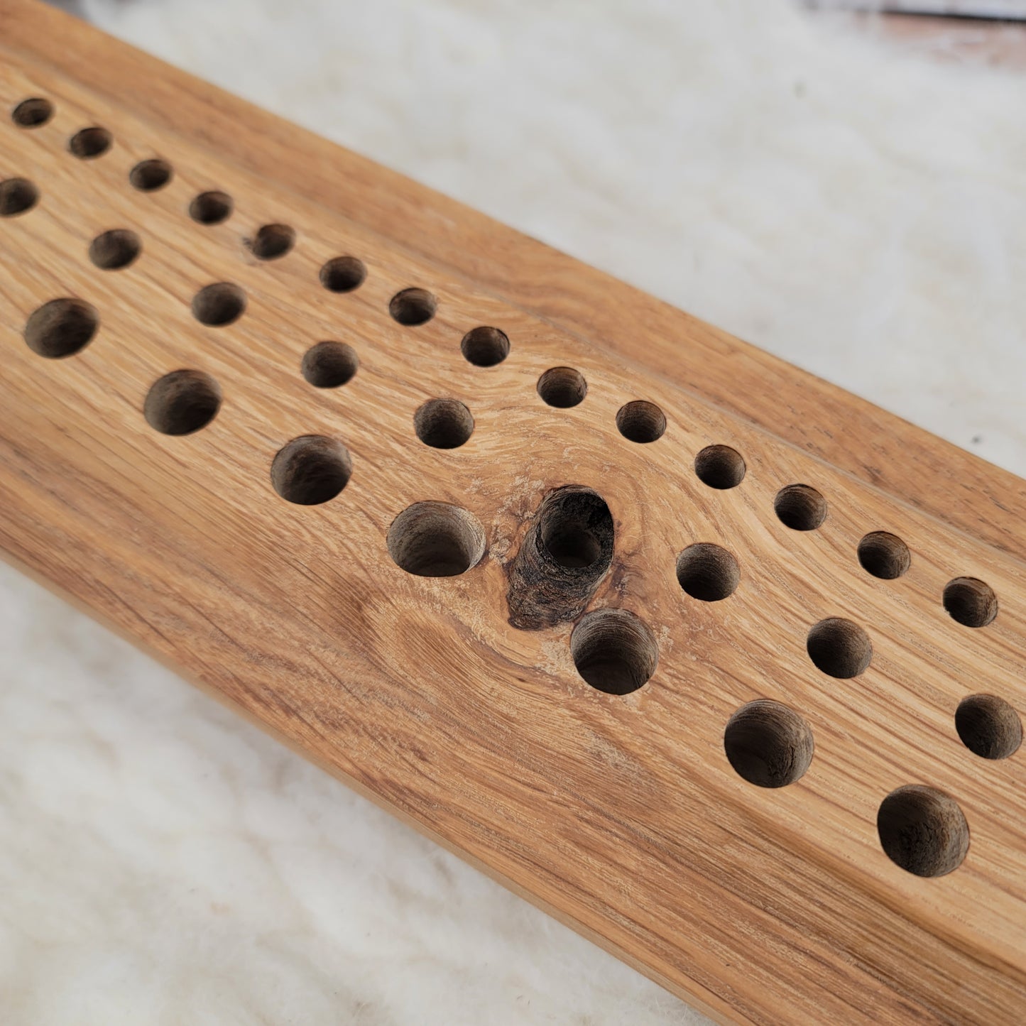 36" Goldilocks Peg Loom - White Tiger Oak - 25-054
