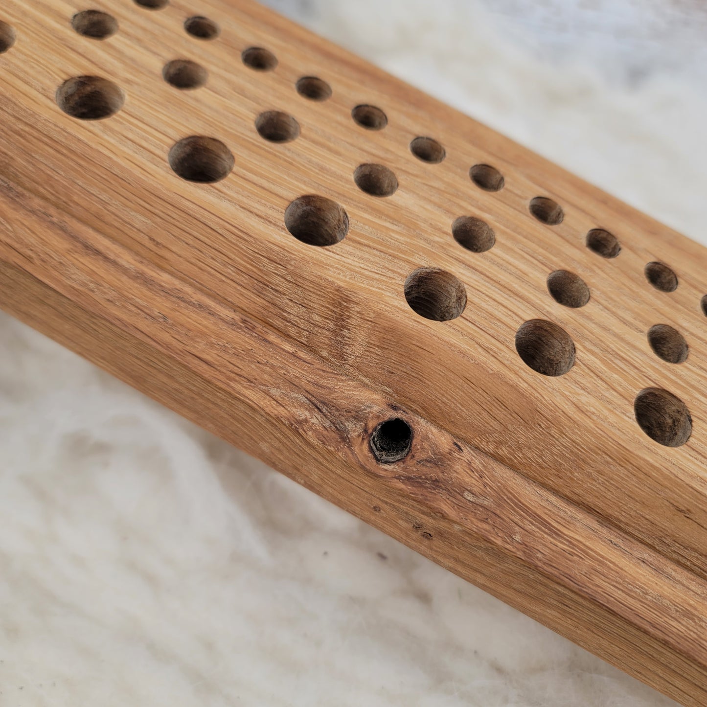 36" Goldilocks Peg Loom - White Tiger Oak - 25-054