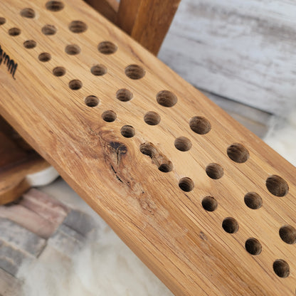 36" Goldilocks Peg Loom - White Tiger Oak - 25-070
