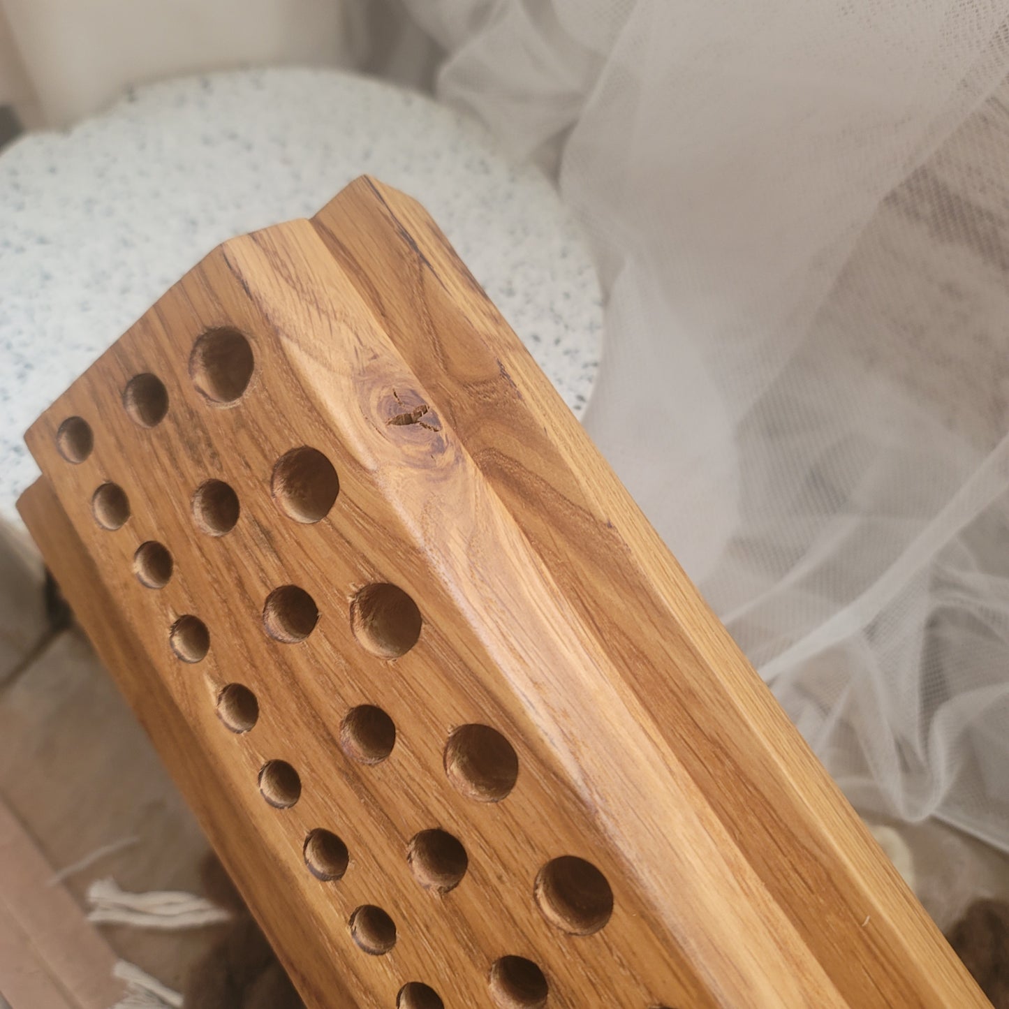 24" Goldilocks Peg Loom - White Tiger Oak - 25-193