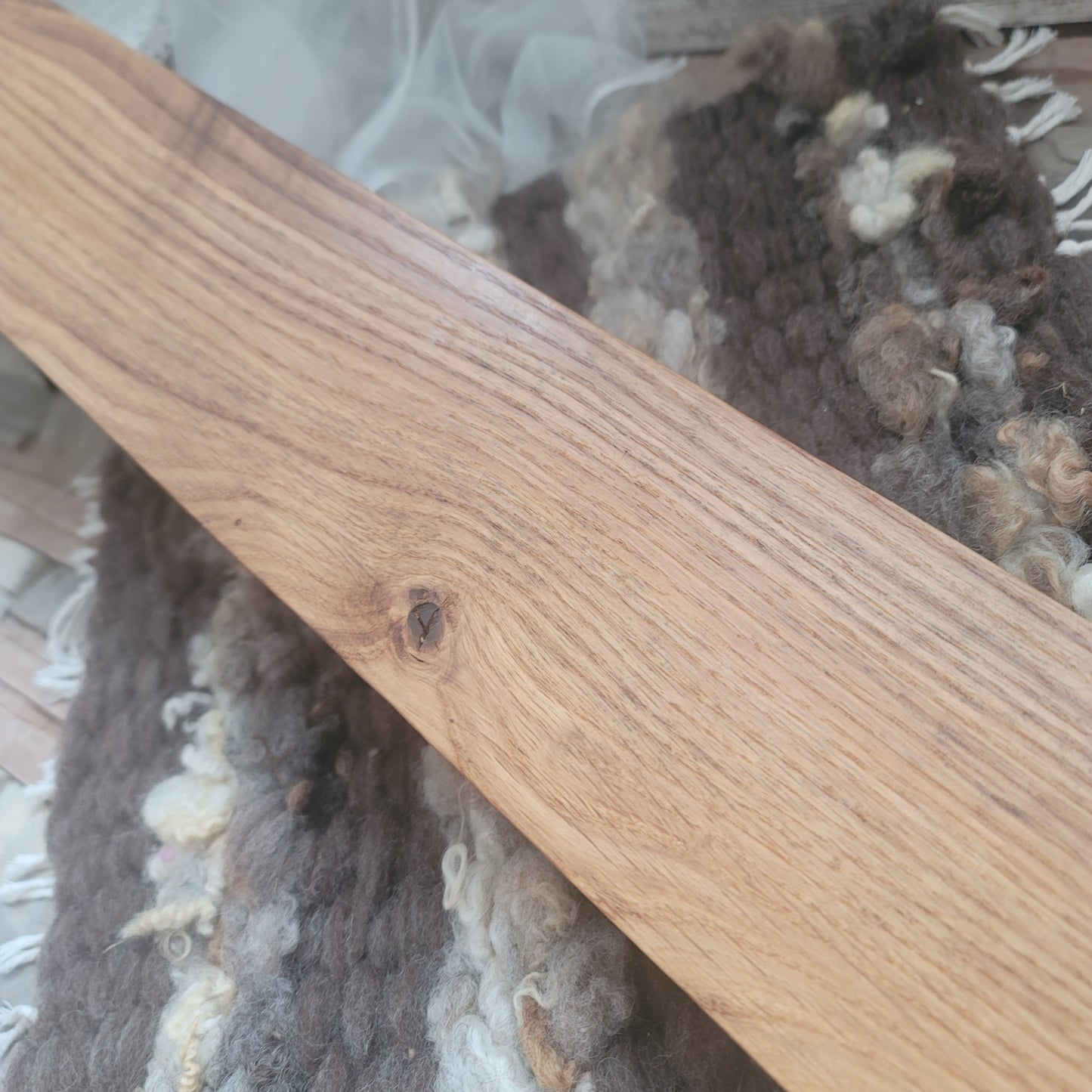 24" Goldilocks Peg Loom - White Tiger Oak - 25-193