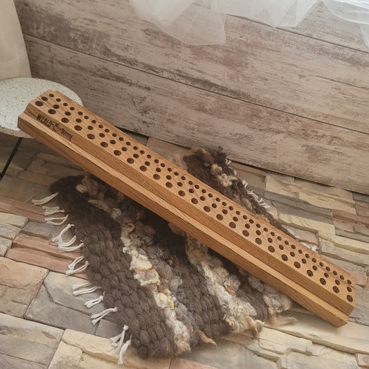 28" Goldilocks Peg Loom - White Tiger Oak - 25-195