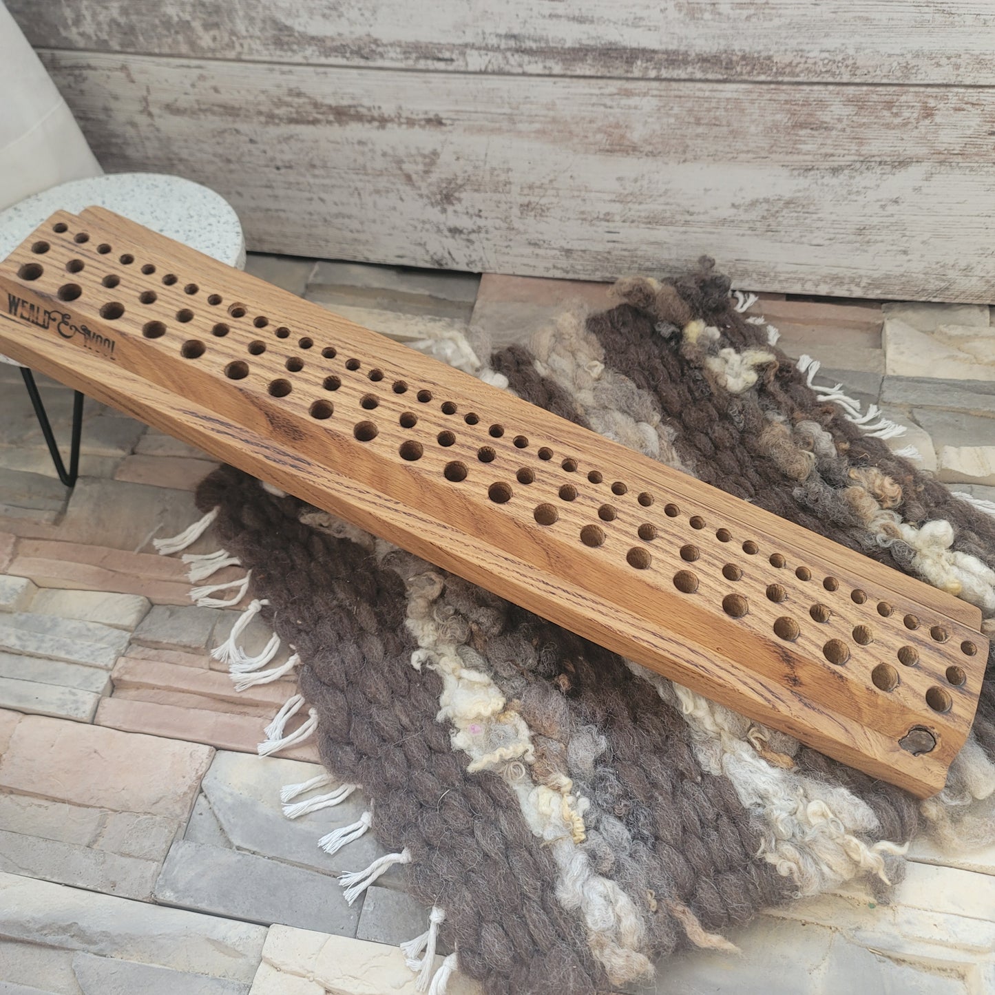 24" Goldilocks Peg Loom - White Oak - 25-183