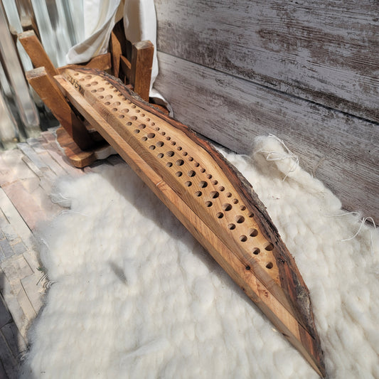 23" Ambrosia Maple Live Edge Goldilocks Peg Loom - 25-100