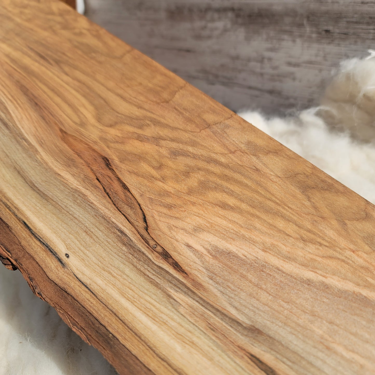 21" 2 Row Ambrosia Maple Live Edge Peg Loom - 25-099
