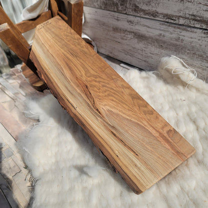 21" 2 Row Ambrosia Maple Live Edge Peg Loom - 25-099