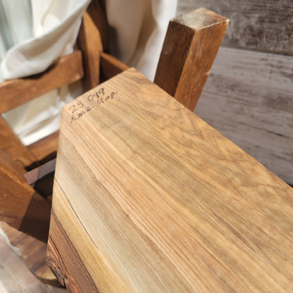 21" 2 Row Ambrosia Maple Live Edge Peg Loom - 25-099